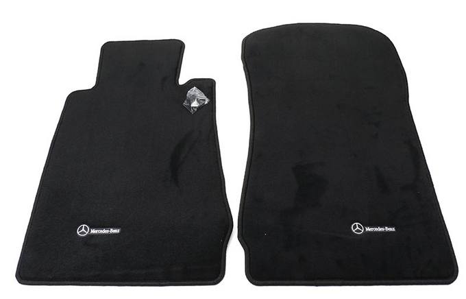 Mercedes Floor Mat Set - Front (Black) Q6680353